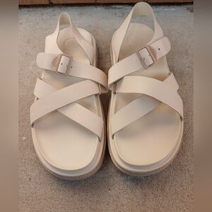Women's Chaco Cream Sandals